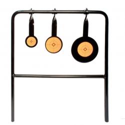 Portant Trois Cibles Pour Calibre 22 Lr