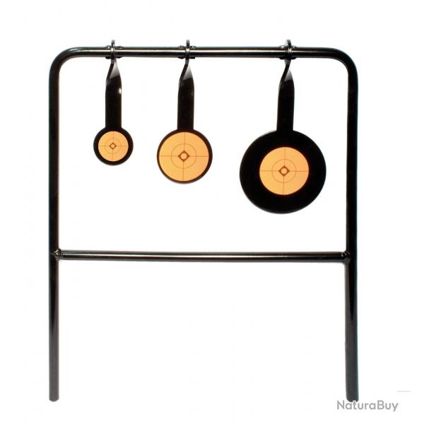 Portant Trois Cibles Pour Calibre 22 Lr