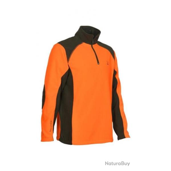 Polaire De Chasse Orange Percussion -XXXXL