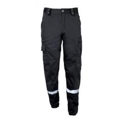 Pantalon Action Cityguard Bande rétro-réfléchissantes noir-44