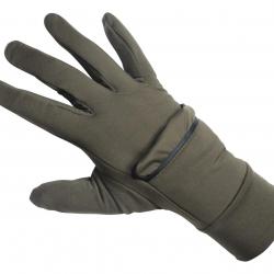 Gants en moufle tactile noir Ligne Verney Carron