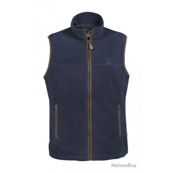 Gilet Percussion Polaire Scotland Marine-XXXXL