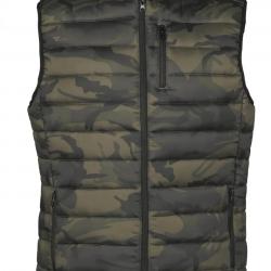 Gilet matelassé Camo Kaki Trek Percussion