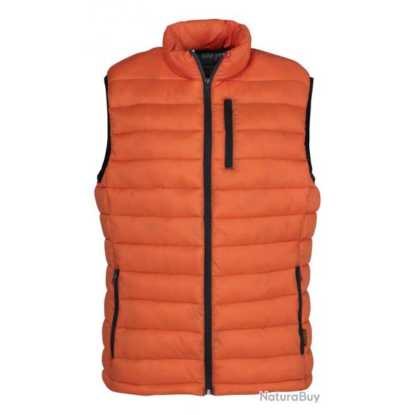 Gilet Percussion Matelass Trekking Orange