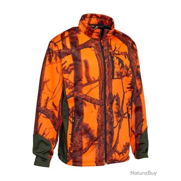 Sweat Shirt Percussion Zipp Ghostcamo Black And Blaze