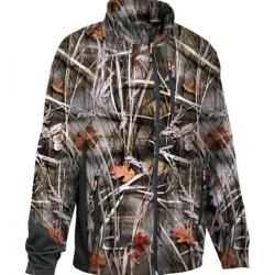 Sweat Shirt Percussion Zippé Ghostcamo Wet