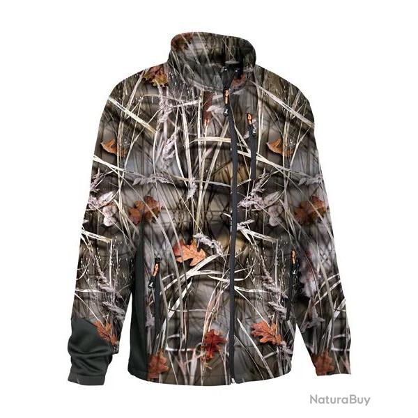 Sweat Shirt Percussion Zipp Ghostcamo Wet