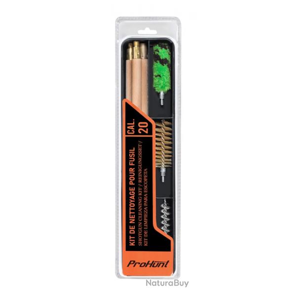 Kit de Nettoyage Prohunt Pour Fusil Calibre 20