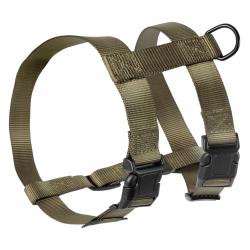 Baudrier Polyester Stepland Kaki Pour Chien-S/M