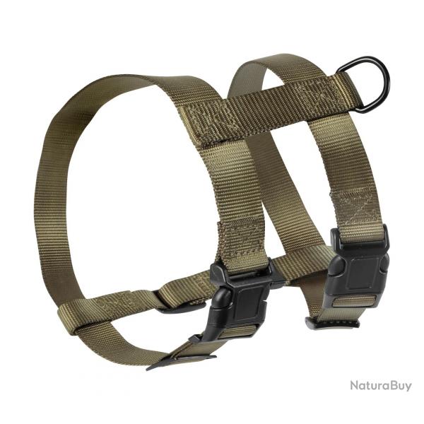 Baudrier Polyester Stepland Kaki Pour Chien-L/XL