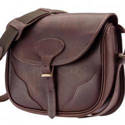 Sac A Cartouches Country Cuir Pleine Fleur