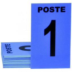 JEU DE 24 CARTES DE POSTE BLEU + 3 NEUTRES BLEU BLISTER