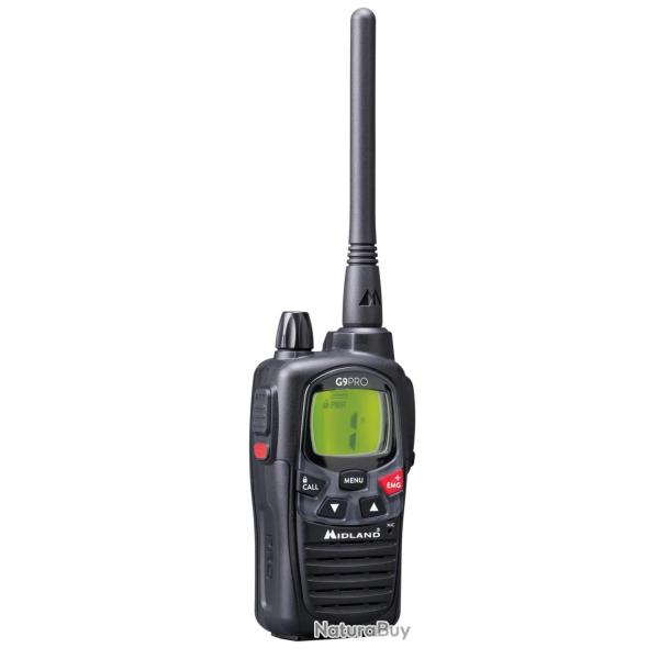 Talkie Walkie Midland G9 Pro Avec Oreillette