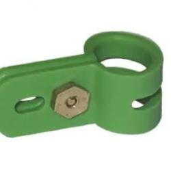 Bague D'Attache Plastique A Vis Verte Diamètre 12 MM Pour Canard