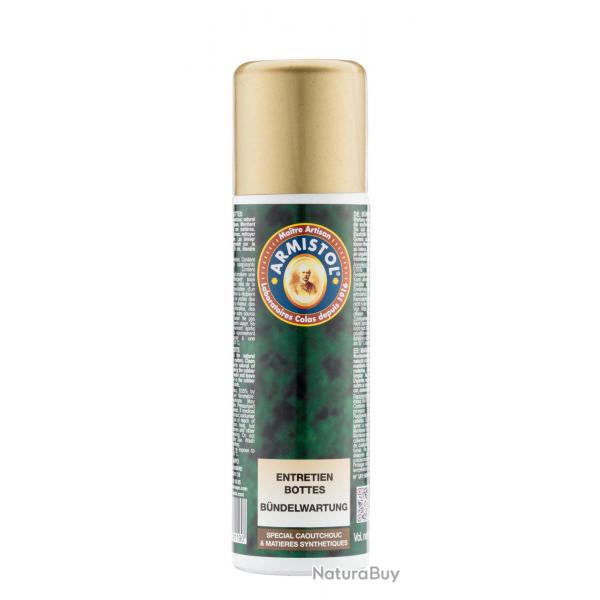 Spray Armistol Entretien Bottes Caoutchouc et Matires Synthtiques