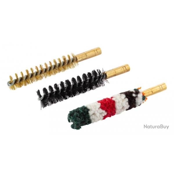 Brosses Spirales De Nettoyage Pour Arme Raye Calibre 9 MM, 38SP, 357 Magnum