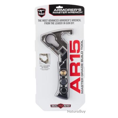 Coffret Real Avid – Kit D'outils De Maître Armurier, étui De Transport Gris
