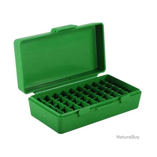 Bote De Rangement Pour 50 Munitions Calibre 9 MM-vert transparent