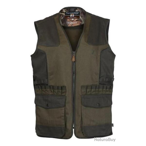Gilet De Chasse Percussion Tradition Sans Cartouchires
