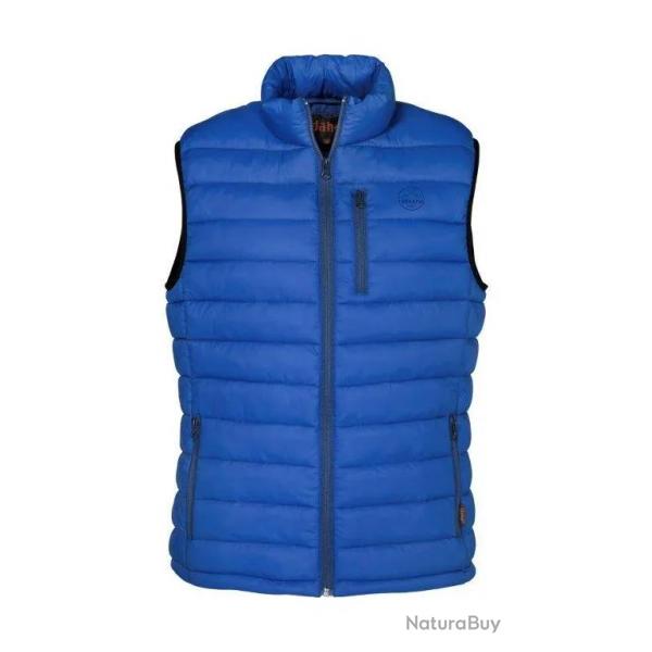 Gilet Matelass Percussion Trekking Bleu Denim