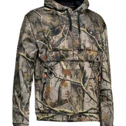 Sweat Zippé De Chasse Enfant Percussion Camo Forest-14 ans