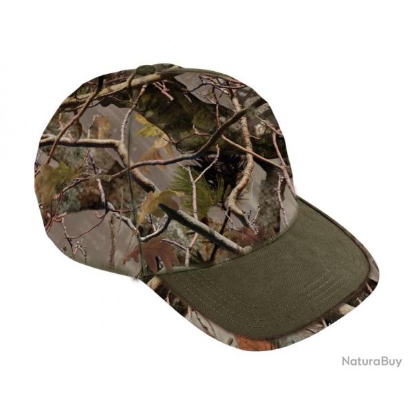 Casquette De Chasse Camo Forest Enfant Percussion