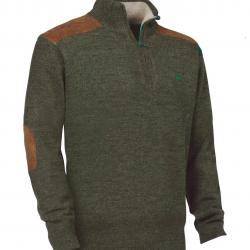 Pull De Chasse Ligne Verney Carron Fox Zippé Kaki