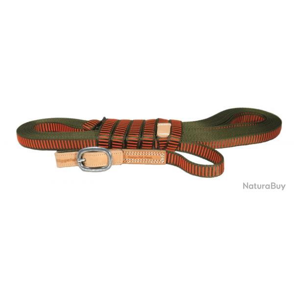 Longe Pour Chien De Sang Niggeloh Orange Fluo Largeur 20 MM