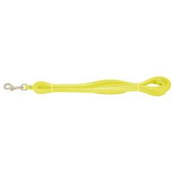 Laisse Biothane Jaune Fluo Pour Chiens Country 5 Mètres