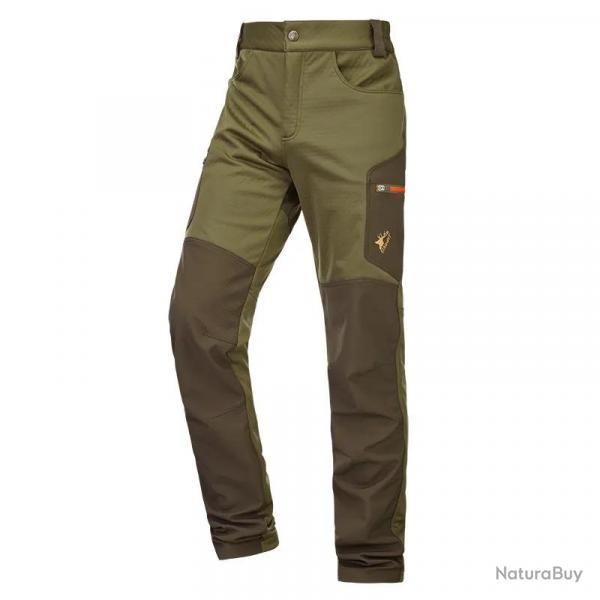 Pantalon De Chasse Souple Actistretch Stagunt Kaki - 54