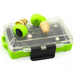 Bouchons Electroniques Anti Bruit Peltor EEP100 Vert