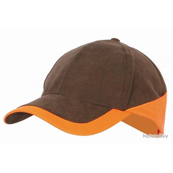 Casquette De Chasse Somlys 908 Classy Orange et Marron