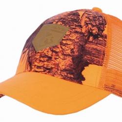 Casquette De Chasse Maille Somlys 927 Camo Orange