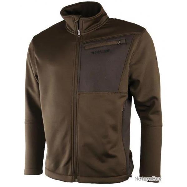 Veste De Chasse Polaire Somlys 424 Polarsan Marron