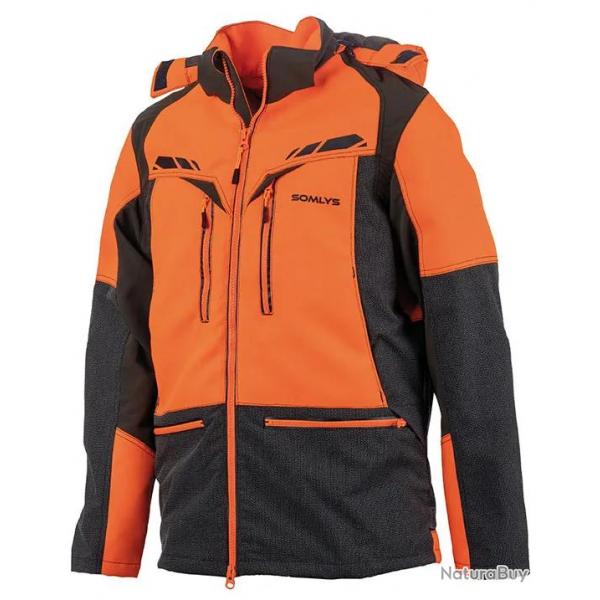 Veste De Traque Somlys 479 Defender Treck Orange