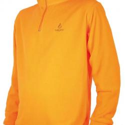 Polaire Enfant Col Zippé Treeland Orange