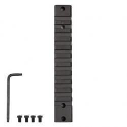 Embase En Acier Warne Type Picatinny Pour Carabine - WINCHESTER 70 Action Courte