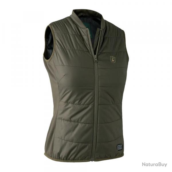 Gilet Chauffant Femme Deerhunter Heat Inner Kaki - 36
