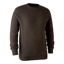 Pull De Chasse Col Rond Deerhunter Kingston Dark Elm