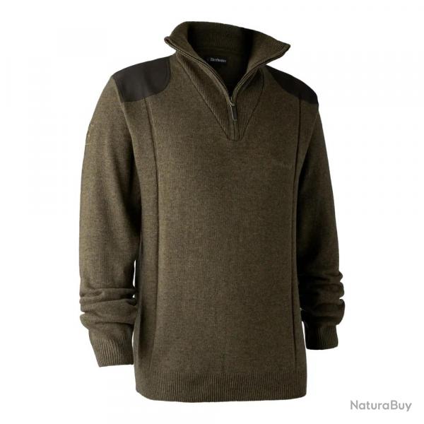 Pull De Chasse Col Zip Deerhunter Sheffield Cypress