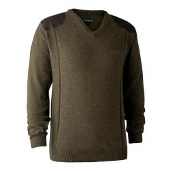 Pull De Chasse Col V Deerhunter Sheffield Cypress
