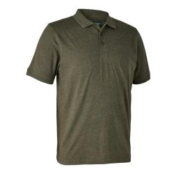 Polo De Chasse Deerhunter Gunnar Adventure Green Melange