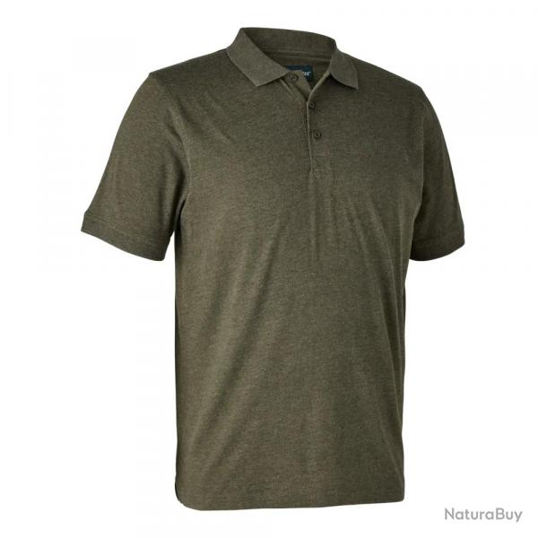 Polo De Chasse Deerhunter Gunnar Adventure Green Melange