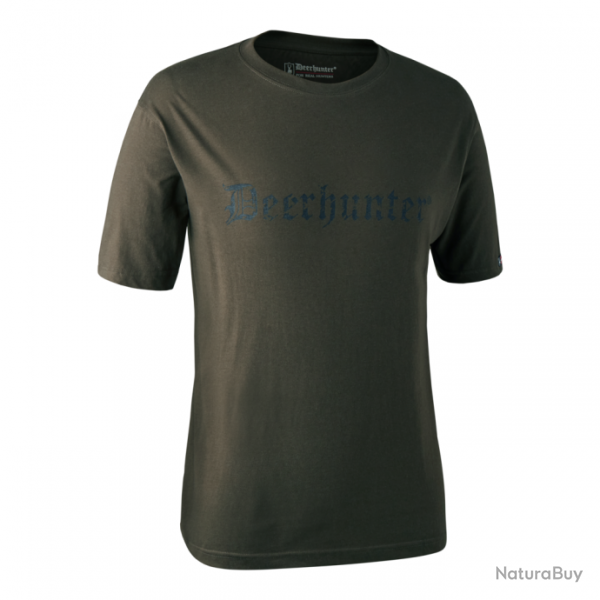 Tee Shirt Logo Deerhunter Manches Courtes