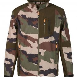 Blouson Softshell Percussion Camo Europe