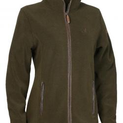 Blouson Polaire Femme Percussion Scotland Kaki