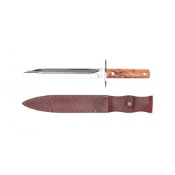Dague de Chasse Browning Bois d Olivier Lame 23 cm
