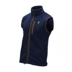 Gilet Sans Manches Polaire Browning Summit Bleu  - M