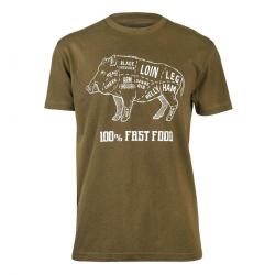 Tee Shirt Bergara Wildboard Kaki