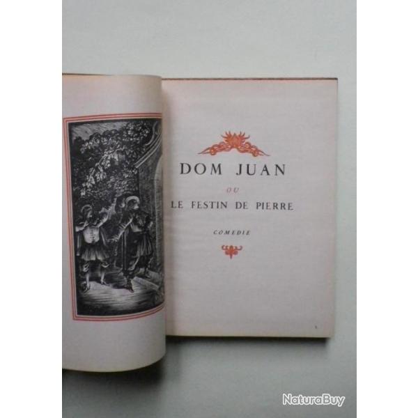 1949 - DOM JUAN OU LE FESTIN DE PIERRE / L'AMOUR MEDECIN / LE MISANTHROPE - MOLIERE